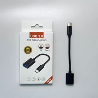 Câble adaptateur OTG Type-C vers USB femelle pour téléphones, clés USB, souris, claviers - Noyau en cuivre