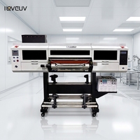 Machine d'impression de films TPU pour autocollants UV, rouleau de 60 cm, 3 têtes I3200, imprimante UV DTF