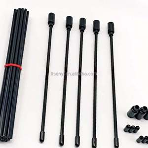 Colonne de <span class=keywords><strong>support</strong></span> de <span class=keywords><strong>plante</strong></span> en plastique noir de mode de diamètre de 5mm pour plantes grimpantes - Product Image 2