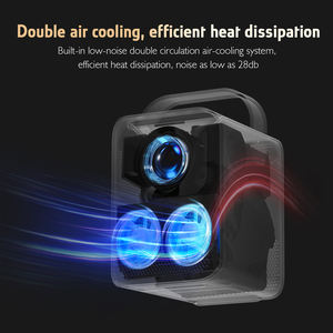 Mini Proyector Más Vendido 1080p <span class=keywords><strong>4K</strong></span> con Altavoces Estéreo HIFI Integrados, Portátil, <span class=keywords><strong>Android</strong></span> LED <span class=keywords><strong>para</strong></span> Cine en Casa, <span class=keywords><strong>Reproductor</strong></span> <span class=keywords><strong>de</strong></span> <span class=keywords><strong>Video</strong></span> Inteligente CRE - Product Image 3