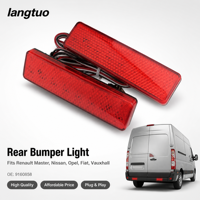 Feu réflecteur de pare-chocs arrière à LED 9160858, lampe d'avertissement de freinage haute luminosité 12V pour Opel Vivaro Vauxhall Movano Renault