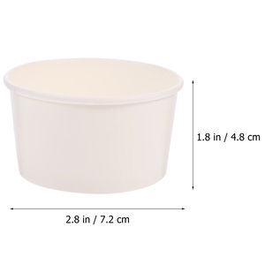 <span class=keywords><strong>Impresora</strong></span> personalizada taza de papel redonda cuencos desechables 3oz taza de helado de papel <span class=keywords><strong>para</strong></span> yogur postre pastel aperitivo servir pudín - Product Image 6