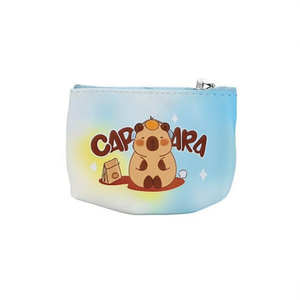 Portamonete Kapibara 11,5x9cm con Design Animale Carino, Portachiavi per Donne e Ragazze - Product Image 1