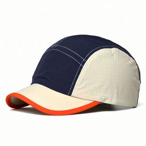 Casquettes de baseball bicolores à séchage rapide à bord court pour hommes et femmes, couleurs vives, idéales pour l'été – Vente en gros - Product Image 3