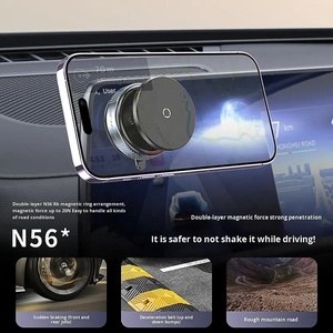 Soporte Magnético Universal para Teléfono con Succión al Vacío de 360 Grados, Súper Fuerte, para Auto y Escritorio, Compatible con 17 Pro Max, Mejor Valorado - Product Image 3
