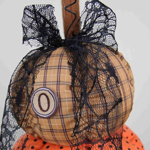 Halloween Plush <strong>Pumpkin</strong> Ornaments Halloween <strong>Pumpkin</strong> Decor for Halloween Decor Fall Thanksgiving Porch Table Window Fireplace - Product Image 2