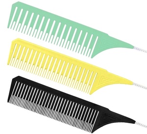 Set di Pettini in Carbonio Premium per Etichetta Privata: <span class=keywords><strong>Pettine</strong></span> per Mèches, <span class=keywords><strong>Pettine</strong></span> per Sfilzare, <span class=keywords><strong>Pettine</strong></span> a Coda di Topo per Separare le Ciocche e <span class=keywords><strong>Pettine</strong></span> per Acconciature - Product Image 6