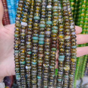 Perles colorées en vrac <span class=keywords><strong>de</strong></span> 6mm, 8mm, 10mm, en <span class=keywords><strong>Agate</strong></span> <span class=keywords><strong>de</strong></span> <span class=keywords><strong>Dragon</strong></span> pour la fabrication <span class=keywords><strong>de</strong></span> bijoux, Alibaba Stone, Offre Spéciale - Product Image 6