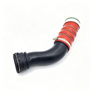Tuyau d'air intercooler turbocompressé compatible avec BMW X5 E70 LCI X6 E71 N55 35iX 40iX, tube de guidage d'admission d'air 13717583716 - Product Image 1