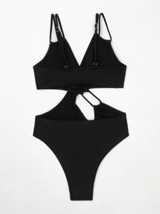 RUIQUWIN OEM High Quality Sexy <b>Bikini</b> Set Tight Breathable Swimsuit Fashion Cross Swimsuit Custom <b>Bikini</b> <b>Beachwear</b> - Product Image 3