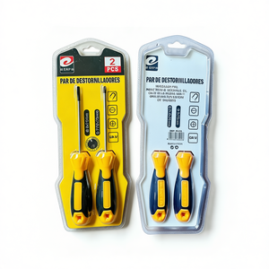 Erpsl 2Pcs <b>Screwdriver</b> <b>Set</b> Ph0 X75mm Sv5mm Cr V For Repair Tools - Product Image 1