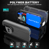 Chargeur de batterie de voiture et démarreur d'urgence combinés 1000A, charge rapide, lumière LED, kit d'outils d'urgence, charge de batteries automobiles 12V/24V