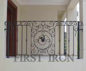 Design di Balconi in Ferro Battuto Italiano Ringhiere per Balconi in Ferro Battuto per Esterni - Product Image 5