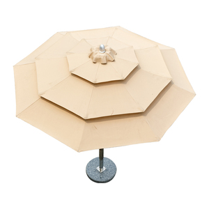 Chapeau de parapluie extérieur pliable de parasol de restaurant de <span class=keywords><strong>patio</strong></span> de partie de vente chaude spéciale - Product Image 1