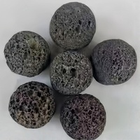 Boules diffuseuses en pierre volcanique poreuse pour l'adsorption d'huiles essentielles et la rétention de parfum
