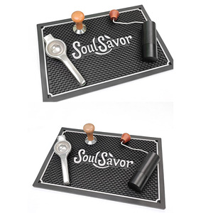 SoulSavor Coffee Tamper <b>Mat</b> <b>Silicone</b> Anti Slip Drainage Pad For Bar Counter Use - Product Image 1
