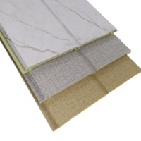 Panneaux muraux imperméables de bâtiment WPC bardage en PVC composite bois damassé panneau extérieur intérieur décoratif cannelé