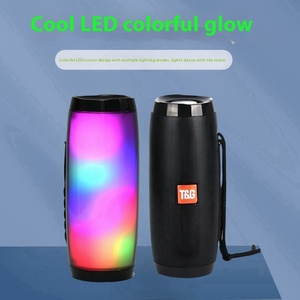 TG157 Mini altavoz USB de escritorio RGB LED iluminación para Bluetooth Audio atmósfera tarjeta <span class=keywords><strong>U</strong></span> disco FM Mini pesado Subwoofer alimentado - Product Image 2