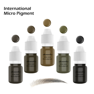 หมึกไมโครเบลดดิ้งสีครีมสำหรับเขียนขอบตาและคิ้วแบบถาวร สีธรรมชาติ พร้อมโลโก้สั่งทำได้ - Product Image 5