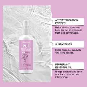 YEGBONG Pet Deodorant Fresh Spray 100ml <strong>Perfume</strong> for Cats <strong>Dogs</strong> Odor Control - Product Image 3