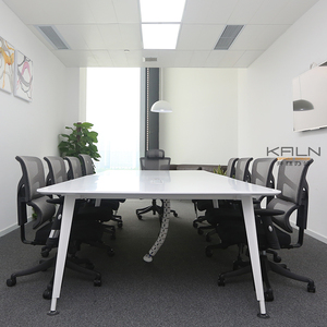 Tavolo da Conferenza KALN in Legno Massello Convertibile ed Estensibile, <span class=keywords><strong>Postazione</strong></span> di Lavoro con Garanzia di 6 Anni, Personalizzabile per Ufficio - Product Image 4