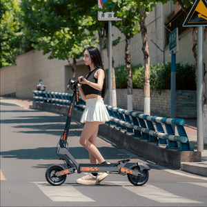 Kukirin สกู๊ตเตอร์ไฟฟ้า G2, สกู๊ตเตอร์ไฟฟ้า48V 800W 15AH 3โหมดความเร็วสูงสุด45กม./ชม. หน้าจอ LED สำหรับผู้ใหญ่สกูตเตอร์ยอดนิยม - Product Image 5