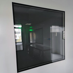 Ventana de laboratorio de aleación de aluminio hueca, de doble vidrio templado, rectangular y fija, para sala limpia y taller sin polvo - Product Image 3