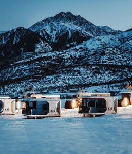 <span class=keywords><strong>Casa</strong></span> piccola in stile Caravan con Design portatile per la <span class=keywords><strong>casa</strong></span> di Capsule in movimento con Design salvaspazio per la vita urbana - Product Image 1