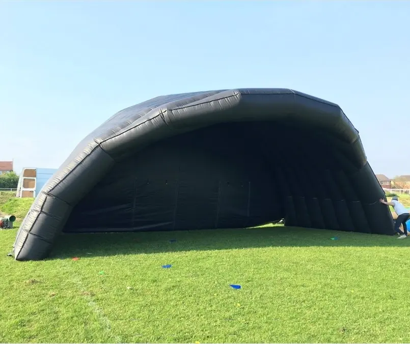 Thiết Kế Mới Inflatable Tổ Chức Sự Kiện Giai Đoạn Bìa Shelter Để Bán, Inflatable Giai Đoạn Âm Nhạc Lều, Inflatable Lawn Tent Để Bán