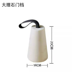 Vente <span class=keywords><strong>en</strong></span> gros Style minimaliste Marbre naturel Drôle géométrique Butoir de porte Chambre à coucher Salle de bain Butoir de porte - Product Image 2