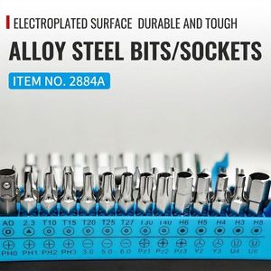 Juego de Destornilladores con Trinquete Profesional Fixtec de 39 Piezas, con Llave de Trinquete Bidireccional, Acero al Cromo Vanadio, Estuche Rígido - Product Image 4