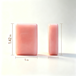 Mahjong américain en acrylique rose saumon, personnalisé, 160 tuiles, nouveau, luxe, moderne, durable, écologique, portable, pour 4 joueurs, tuiles en cristal - Product Image 3