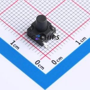 UK-B02123T-G8.0-160JZ Tactile Switch SMD Switch ( Operating Force: 1.6N )( Switch Length: 6.15mm )( Switch Width: 6.15mm ) - Product Image 1