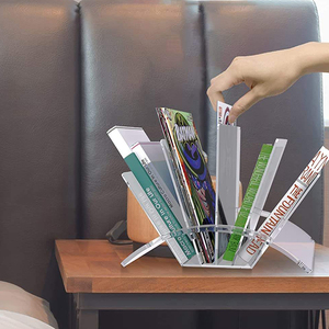 Giá Trưng Bày Trưng Bày Thương Mại Bằng Kính Mica Để Bàn Giá Trưng Bày Tờ Rơi Bằng Nhựa Acrylic Giá Trưng Bày Tờ Báo Tạp Chí Bằng Nhựa Acrylic - Product Image 3