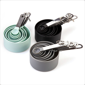 Stainless Steel <b>Measuring</b> <b>Cups</b> And Spoons Set 8 Pieces With Graduations <b>For</b> <b>Baking</b> Coffee Milk Powder - Product Image 2