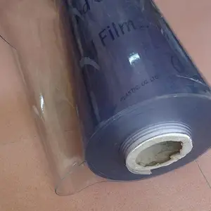 Good Quality Transparent Super Clear Pvc Soft Film Flexible Vinyl Plastic Sheet Roll For Protective Cover