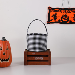 Bolsa de Lona Reversible para Dulces de <span class=keywords><strong>Halloween</strong></span> para Niños, Diseño de Fantasma, Tipo Cubo, Portátil, Venta al por Mayor - Product Image 4
