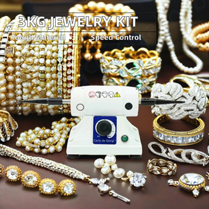 เครื่องขัดโลหะขัดล้อผ้าสองหัวปรับความเร็วได้สำหรับทำเครื่องประดับเครื่องมือและอุปกรณ์ - Product Image 3