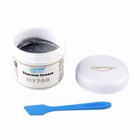 Pâte de remplissage de gel de silice conductrice de chaleur argent HY710 adhésif thermique pour ordinateur de jeu cpu gpu