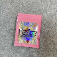Sacs d'emballage personnalisés refermables avec fermeture à glissière pour fenêtre avant transparente Sacs en mylar avec fenêtre transparente