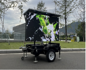 Remolque de publicidad móvil con pantalla LED a todo color P4 de alta luminosidad, resistente al agua, para eventos comerciales en carreteras. - Product Image 2