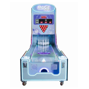 Mejor precio Funny Coin Operated Arcade Mini <span class=keywords><strong>Bowling</strong></span> Machine Cricket <span class=keywords><strong>Bowling</strong></span> Alley Game Machine - Product Image 3