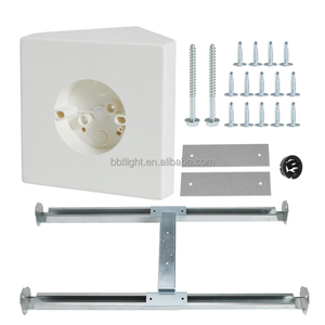<span class=keywords><strong>Caja</strong></span> <span class=keywords><strong>de</strong></span> Plástico Blanca para Ventilador <span class=keywords><strong>de</strong></span> Techo con Luz, 14.5 Pulgadas Cúbicas, Ajustable, Fácil Instalación, Certificación ETL, Uso Interior IP - Product Image 5