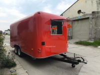 Meilleure Vente 2026 : Camion Remorque de Restauration Mobile de Luxe pour l'Extérieur, Entièrement Équipé, Grande Capacité, Doté d'une Cuisine Complète