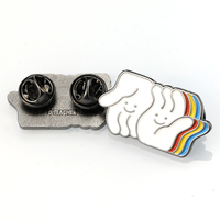 Fabricant chinois de badges personnalisés en métal émaillé, forme sur mesure, impression typographique, marque Zbw