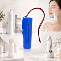 Baterai Pengganti untuk Water Flosser 3.7V 2000mAh 18650 dengan Konektor 51005-2P Paket Peningkatan Irigator Oral Tanpa Kabel