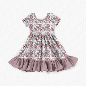 Casual Christmas Bamboo Pajamas Baby <strong>Dress</strong> Cartoon Pattern Bamboo Pajamas Character Custom Print Bamboo Pajamas - Product Image 6