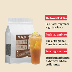 Té <span class=keywords><strong>Oolong</strong></span> Dahongpao al por mayor, personalizado, ingredientes para té de burbujas con leche en hojas sueltas - Product Image 5