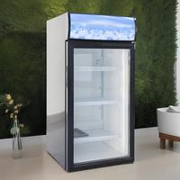 Réfrigérateur commercial de 120 litres pour affichage de boissons et de bière Réfrigérateur pour supermarché Équipement de réfrigération Vitrine