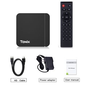 Popular Tanix W2 4K Android TV Box, Reproductor Multimedia con Wifi de Doble Banda 5G, RAM 2G/4G y ROM 32/64G, Decodificador Smart TV - Product Image 2